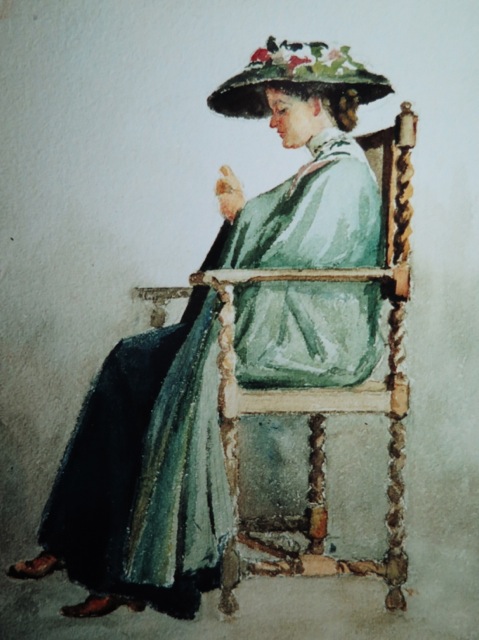 Seated Lady